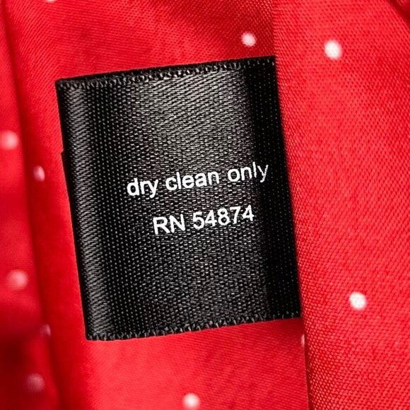 The Limited Size XL Blazer Red Polka Dot Holiday Work Office Brunch - Picture 8 of 9